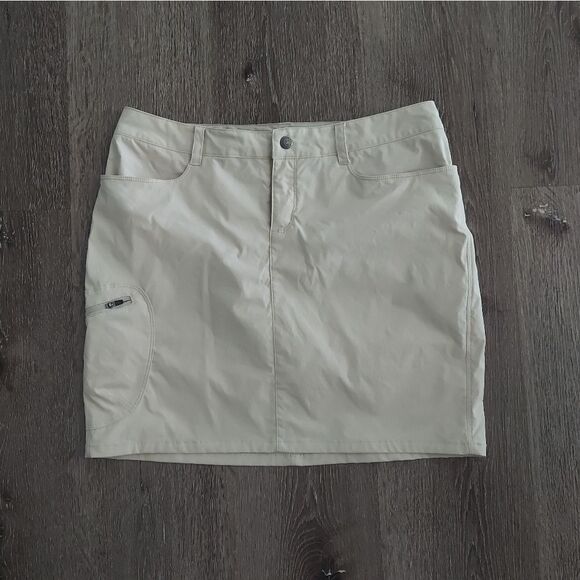 Patagonia Rock Craft Women's Beige Short Skirt - Picture 2 of 10